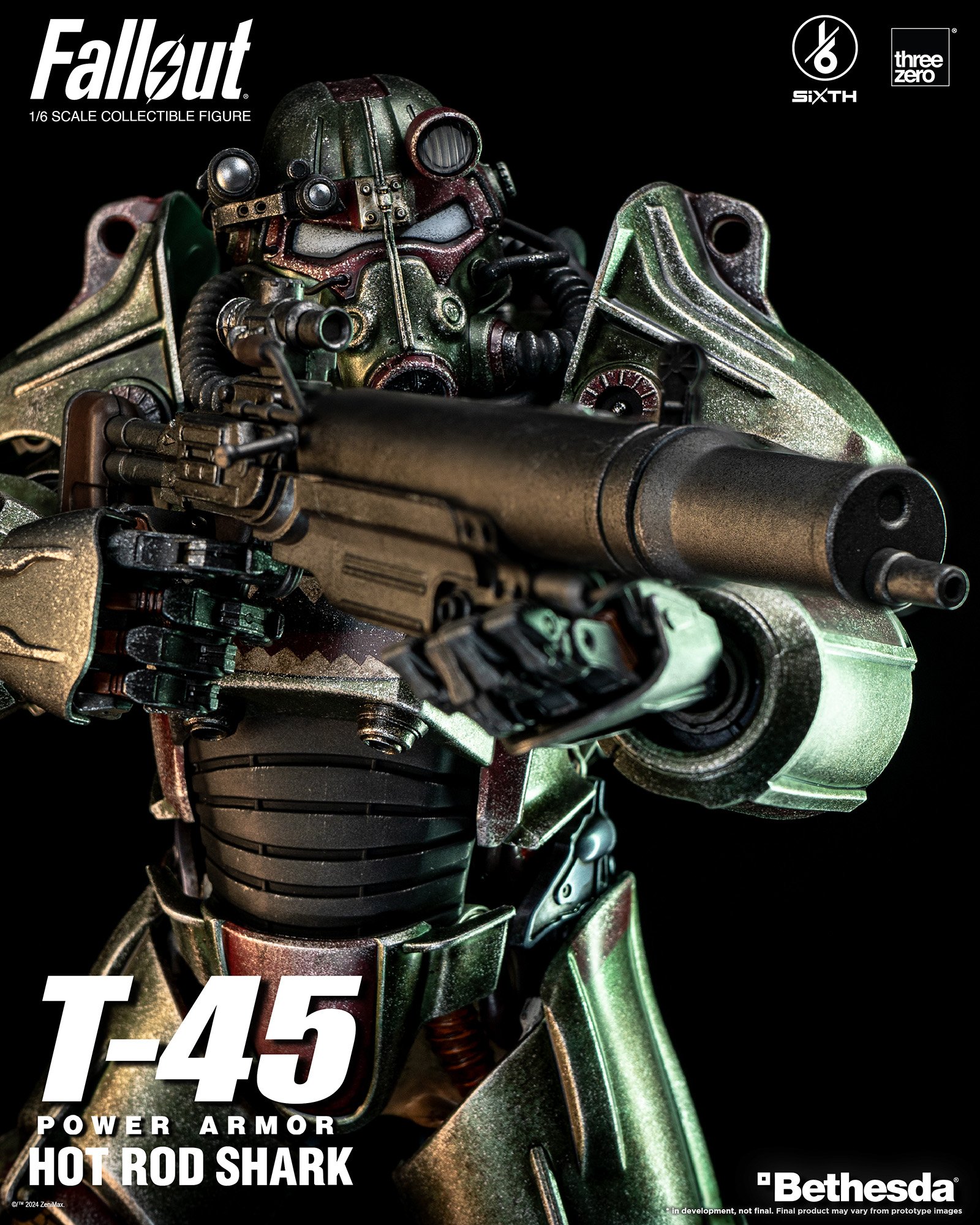 1/6 T-45 ホットロッドシャーク・パワーアーマー」が4/10予約販売開始